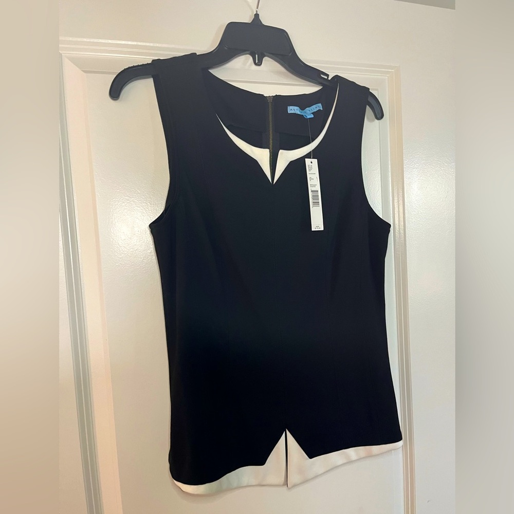 Black Sleeveless Antonio Melani Top | Women's L